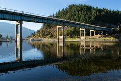 R.W. Bruhn Bridge on Highway 1