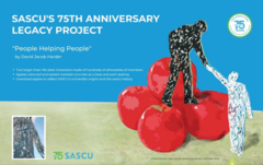SASCU has selected David Jacob Harder as the artist to commission the $75K art installation for SASCU’s75th Anniversary Legacy Project. The District of Sicamous has entered a Public Art Work Agreement for the art installation, “People Helping People,” whi