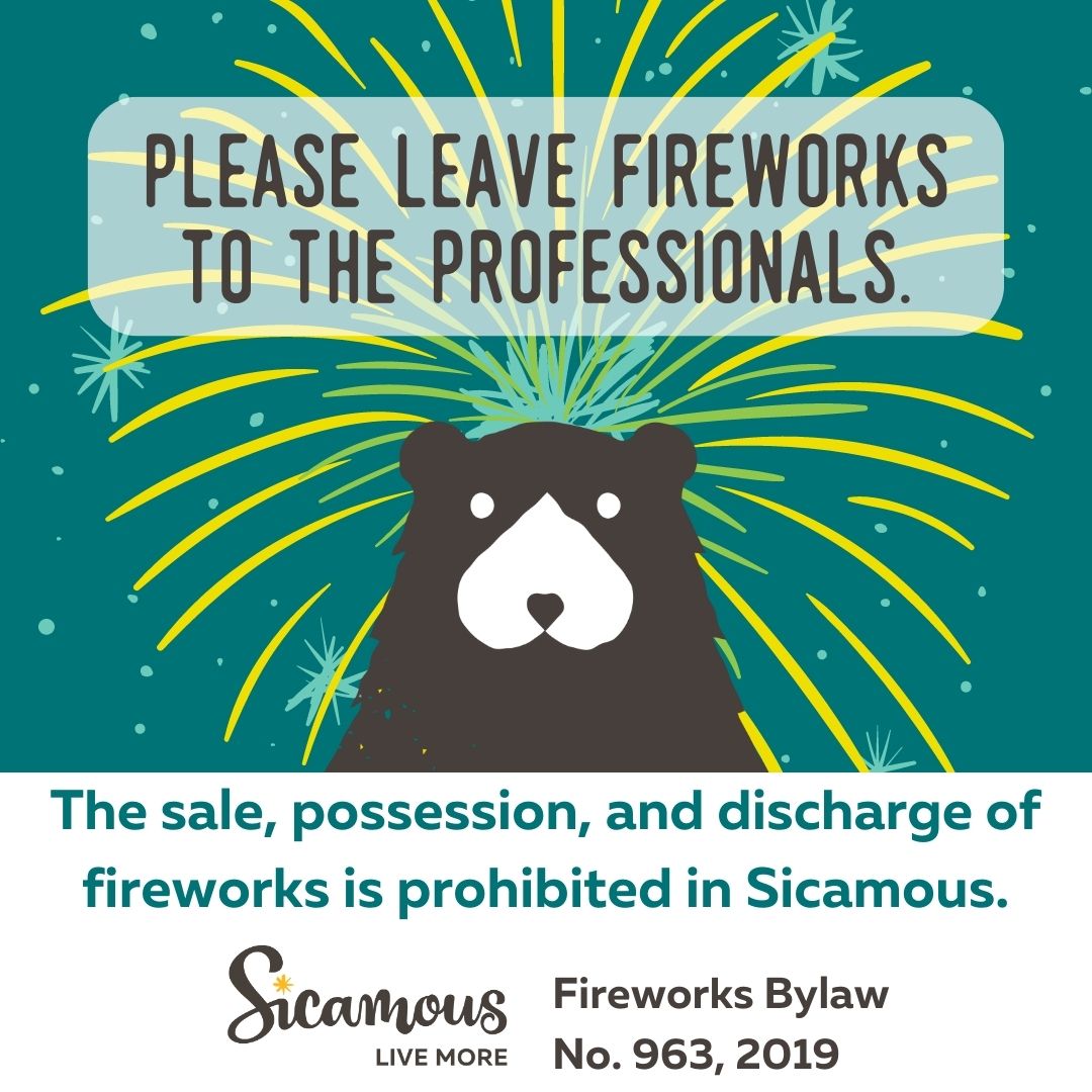 District of Sicamous Fireworks Bylaw News District of Sicamous