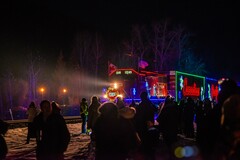 CPKC Holiday Train in Sicamous, 2022