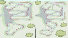 Pump track conceptual design options