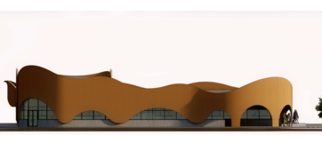 Design rendering of the future Shuswap Healing Centre on Main Street.