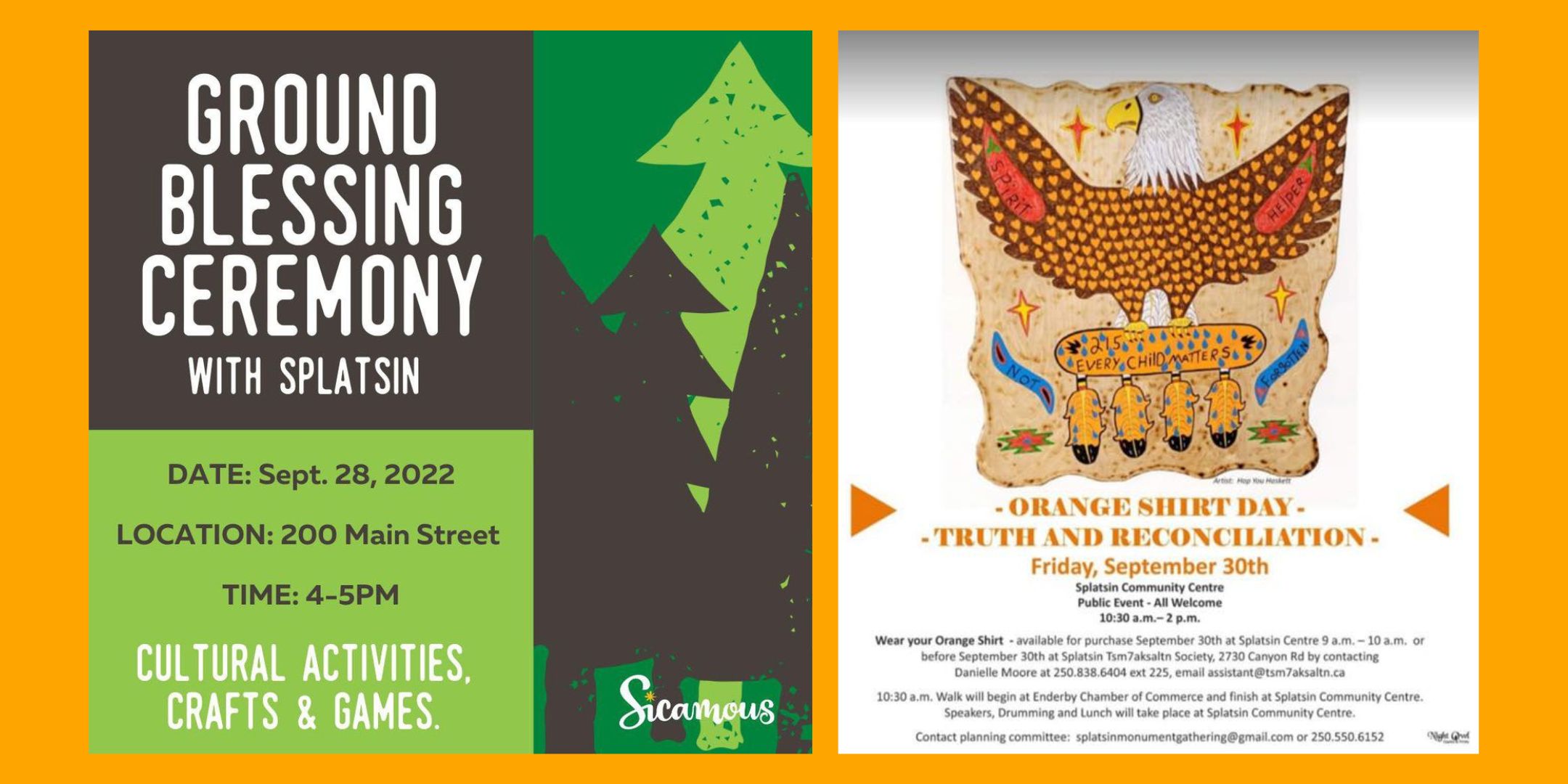 Truth and Reconciliation Events News District of Sicamous